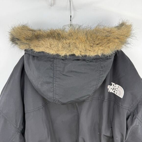 VTG THE NORTH FACE Size XL Black Mens Goosedown Parka Hooded Jacket - Picture 7 of 16